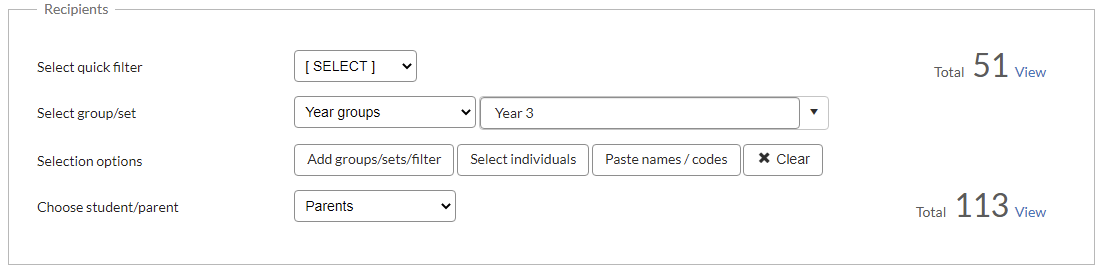 MIS Contact Types and Options